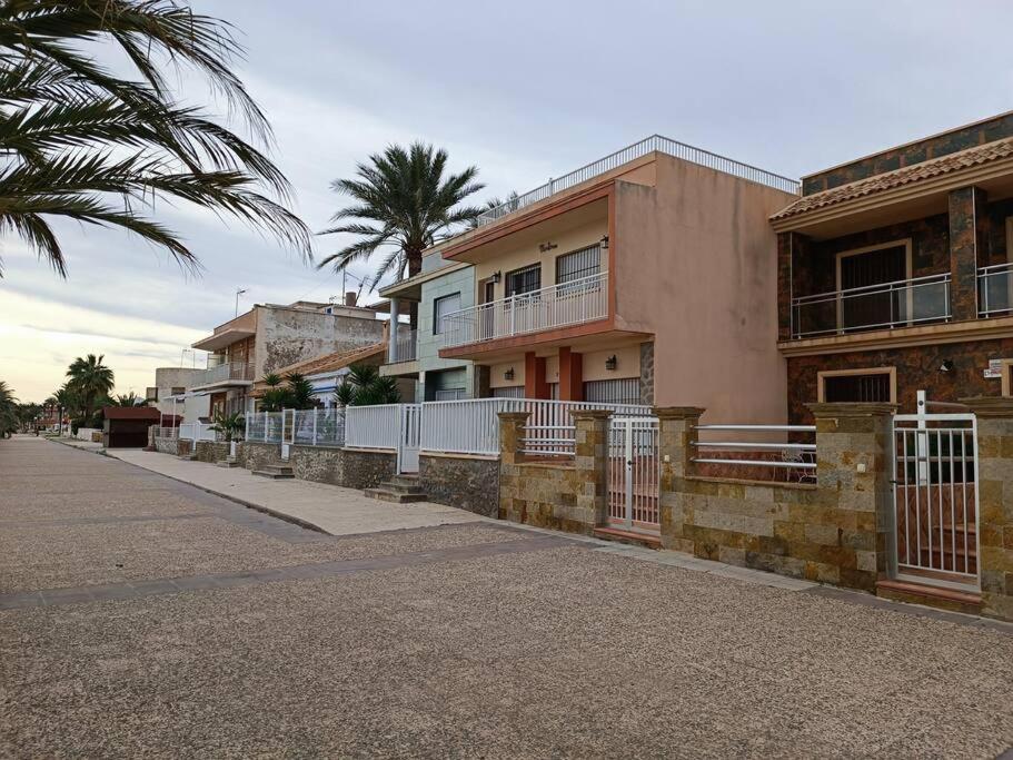 Top Floor Apartment Beachhouse, Beautiful Sea View, On The Beach! Cartagena Kültér fotó