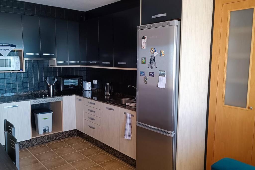 Top Floor Apartment Beachhouse, Beautiful Sea View, On The Beach! Cartagena Kültér fotó