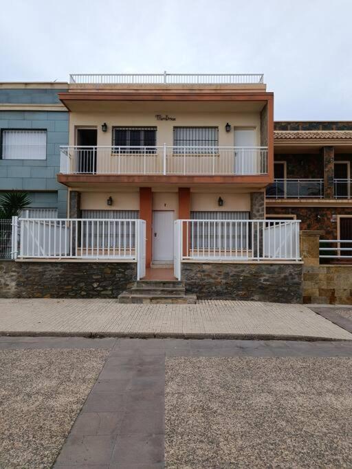 Top Floor Apartment Beachhouse, Beautiful Sea View, On The Beach! Cartagena Kültér fotó